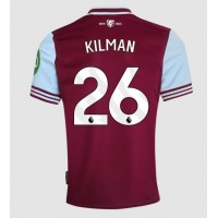 Stroje piłkarskie West Ham United Max Kilman #26 Koszulka Podstawowej 2024-25 Krótki Rękaw